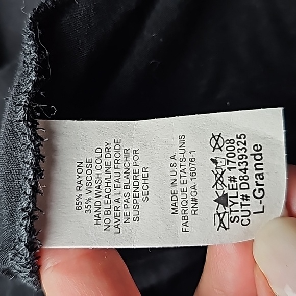 ❤LAST ONE❤ Sexy little black dress Large Made in USA 🇺🇸 Brand new - Picture 10 of 10